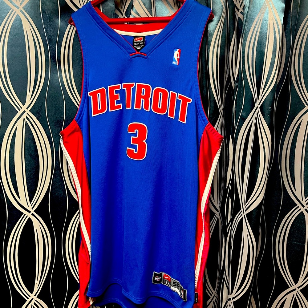 Rare pistons jersey of Ben Wallace